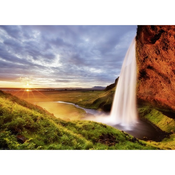Islandia, Wodospad Seljandsfoos, Humboldt - Sklep Art Puzzle